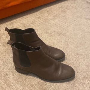 Nine West brown booties